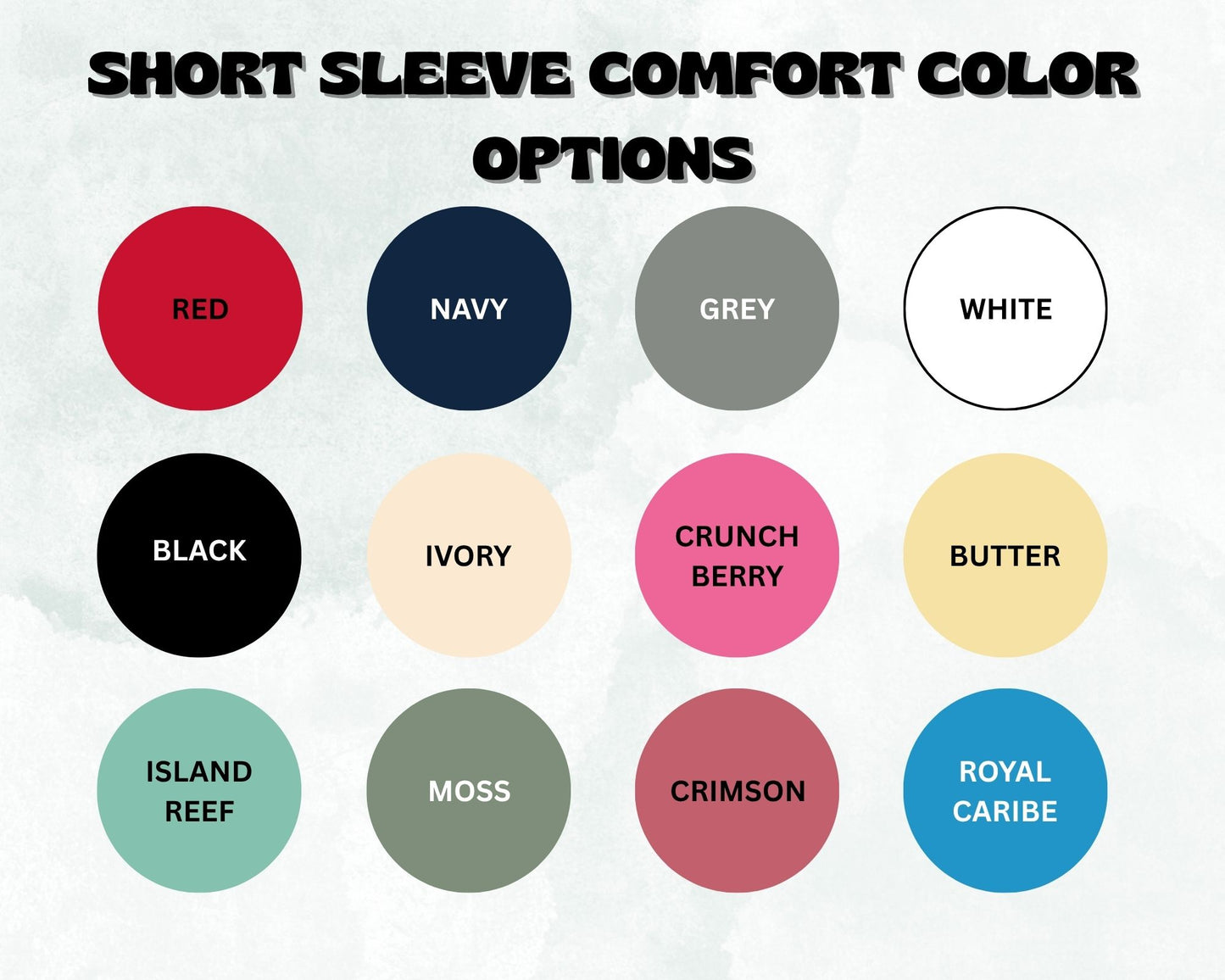 Custom Color Nurse Life Embroidery Comfort Color Tee