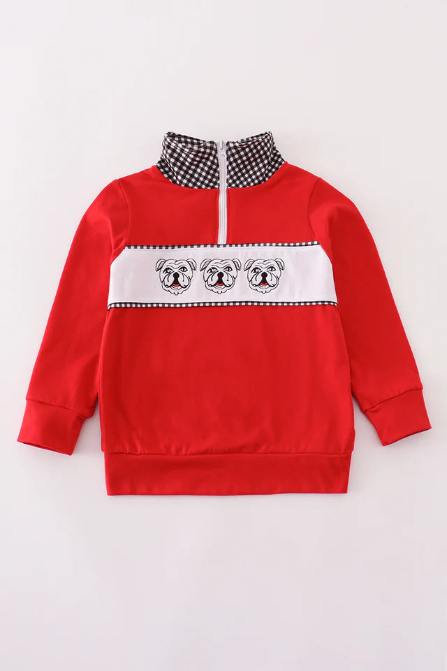 University of Georgia Bulldog Boys Quarter Zip