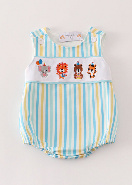 Baby Boys Party Animal Bubble