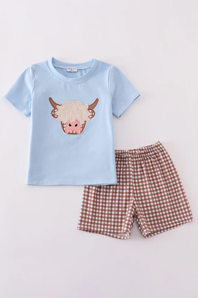 Boys Highland Cow Set