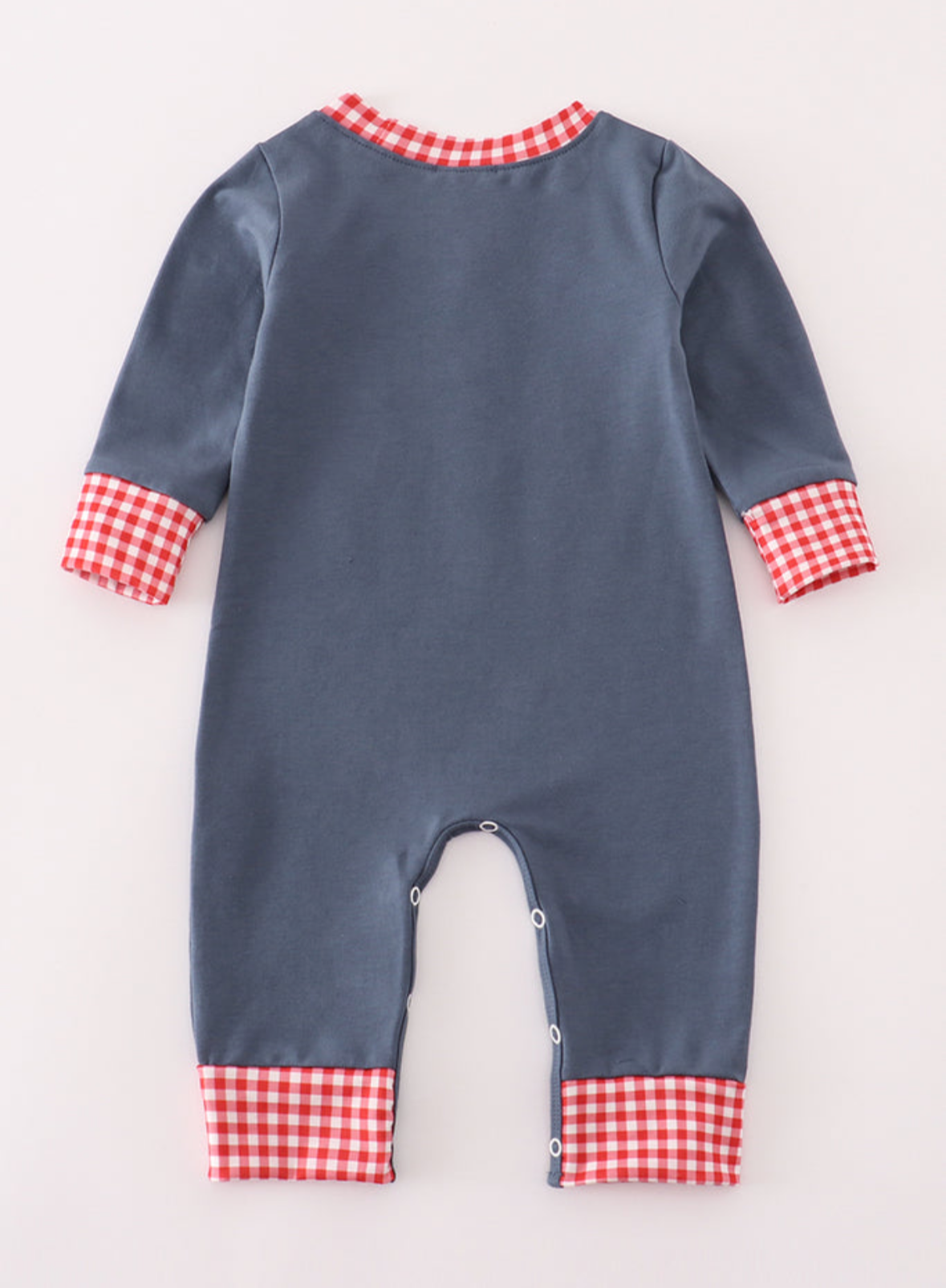 Boys Superhero Embroidered Romper