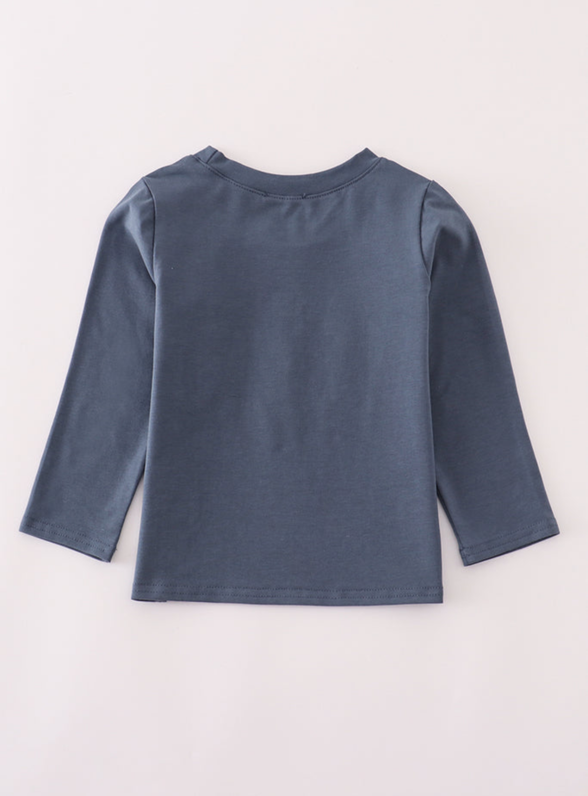 Boys Superhero Embroidered Long Sleeve Tee