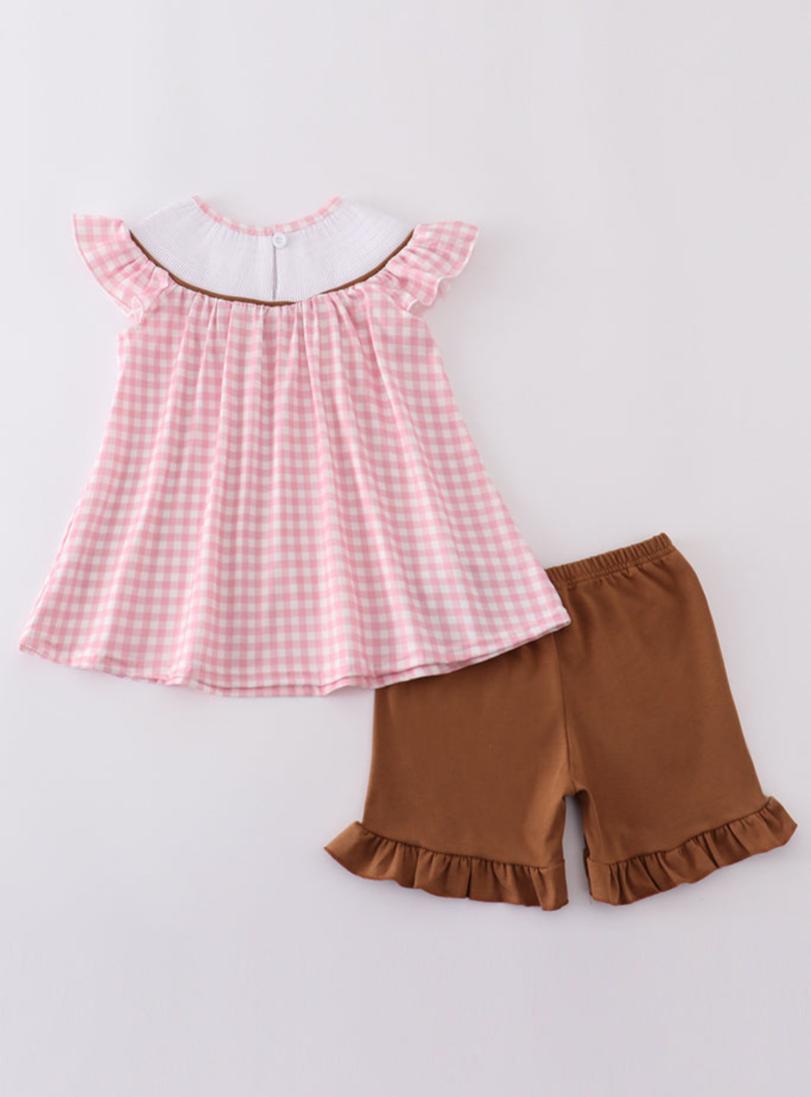 Cowgirl Machine Smocked Set