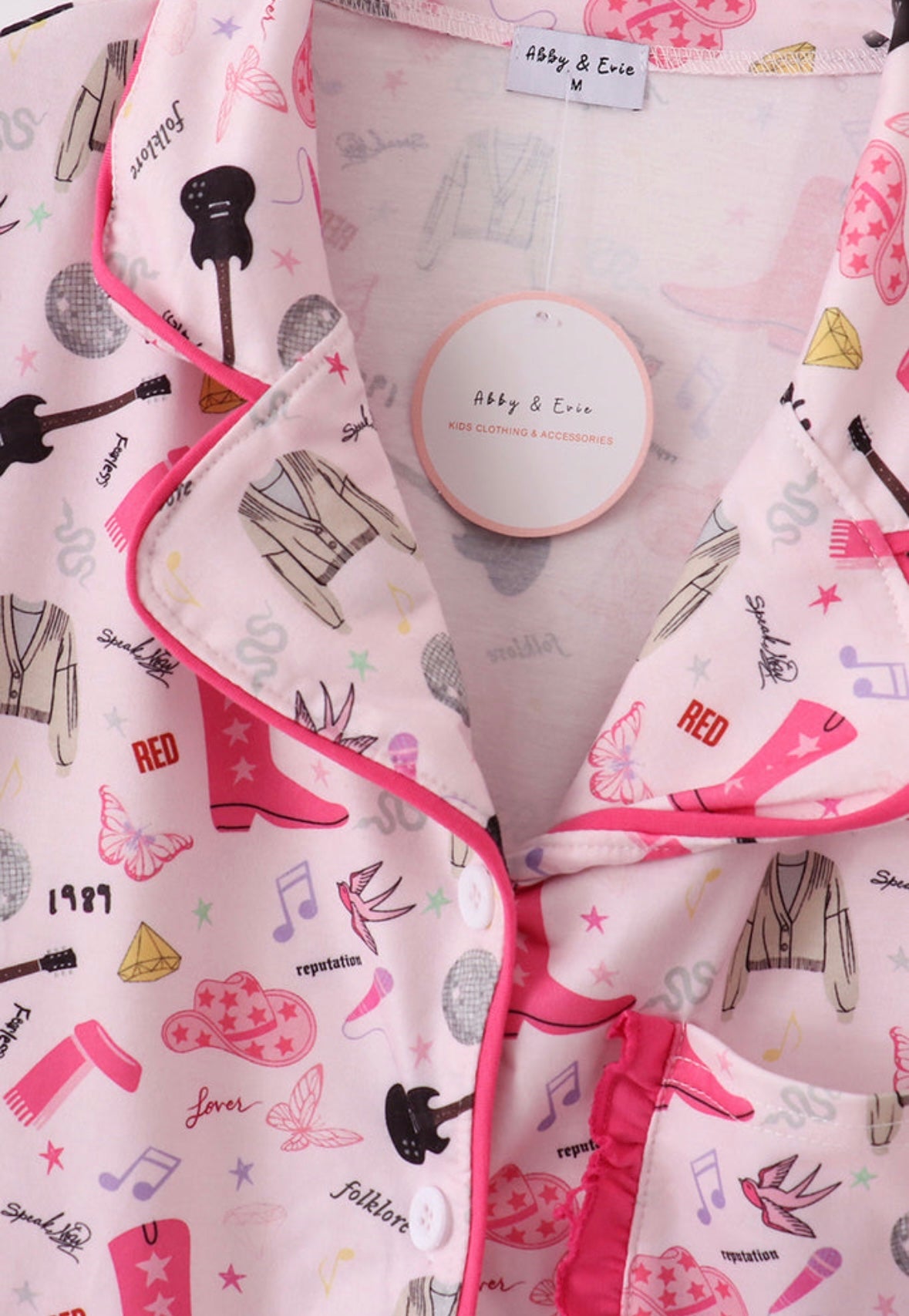 Adult Taylor Swift Printed Pajamas