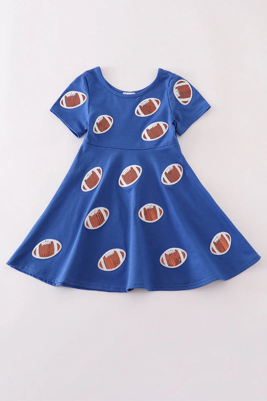 Sequin Football Girls Dress