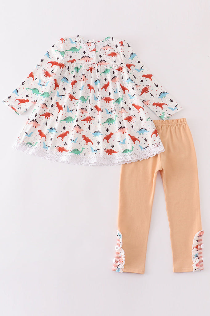 Dino Print Girls Set