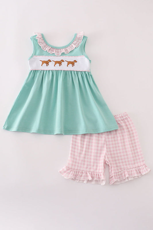 Teal and Pink Girls Pointer Set