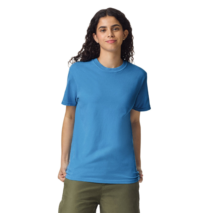 Custom Color Nurse Life Embroidery Comfort Color Tee